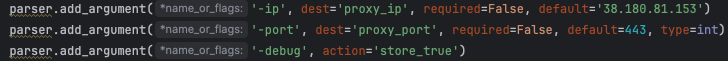 Deobfuscated Python backdoor – C&C configuration