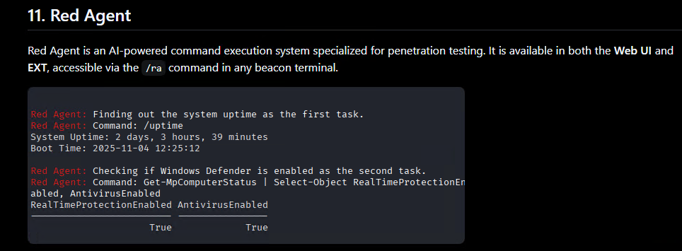 Figure 7. Red Agent prompt