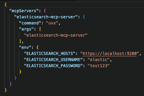 Figure 4. MCP secrets configuration