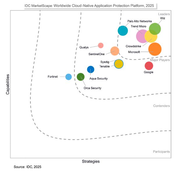 CNAPP market share diagram