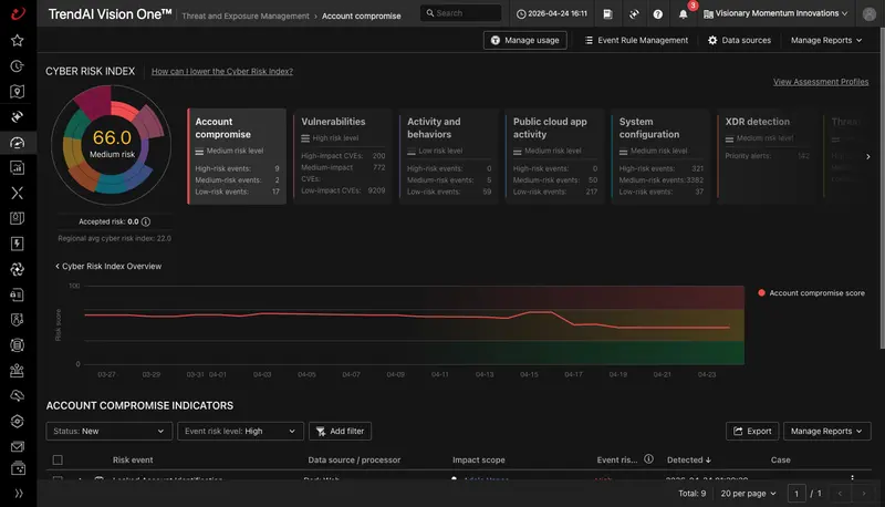 Vision One platform