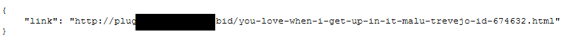 Configuration link for the decoy video if a separate routine is set by the configuration from the C&C