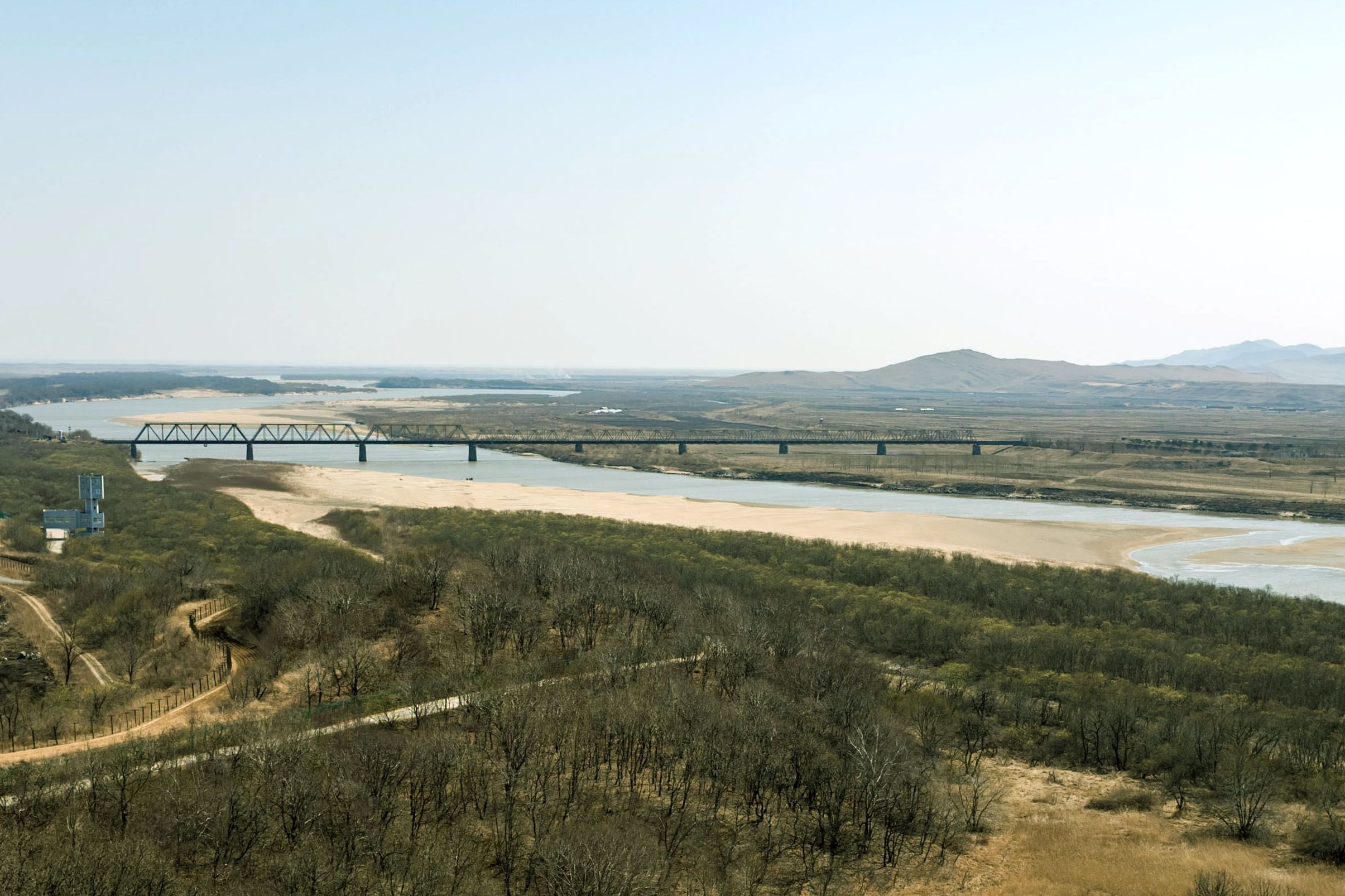 Figure 8. Korea-Russia Friendship Bridge near Khasan, Russia