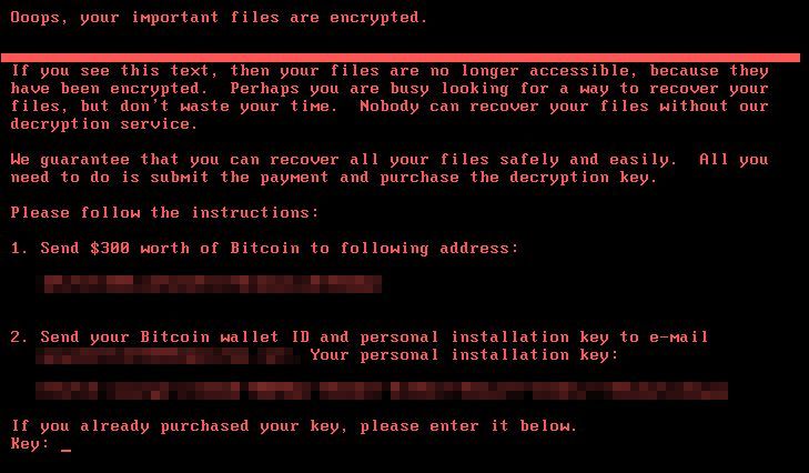 Ransom notes of Petya’s latest iteration