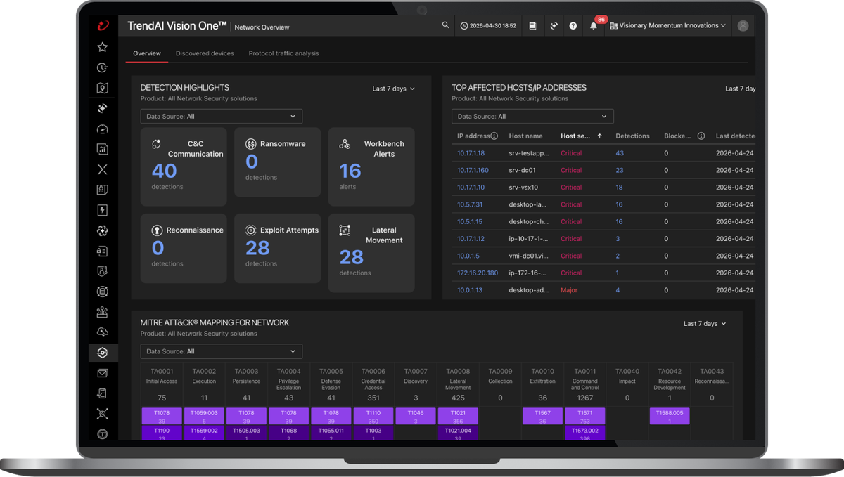 Broad and deep protocol analysis for advanced threat detection
