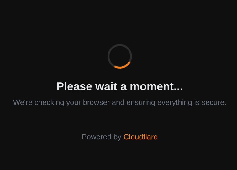 Figure 3. Landing page after clicking on the malicious link