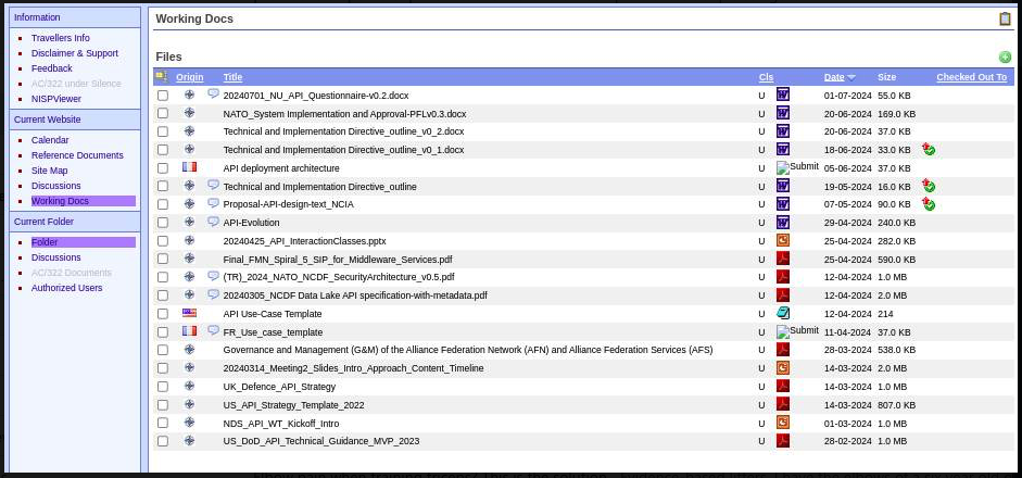 SiegedSec showing leaked NATO files