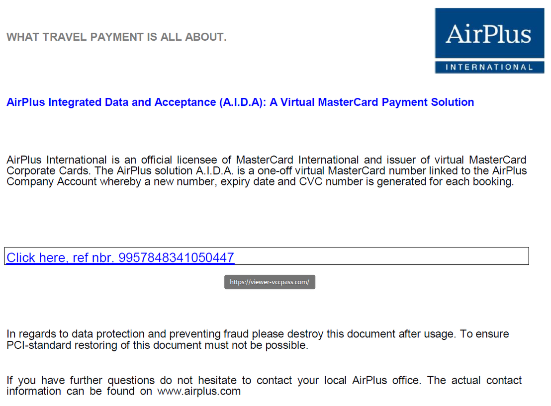 An example of a phishing email that has a PDF attachment containing a link to the fake CAPTCHA landing page