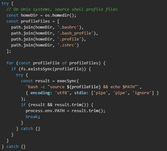 Figure 5. Powershell execution to query updated PATH from registry 