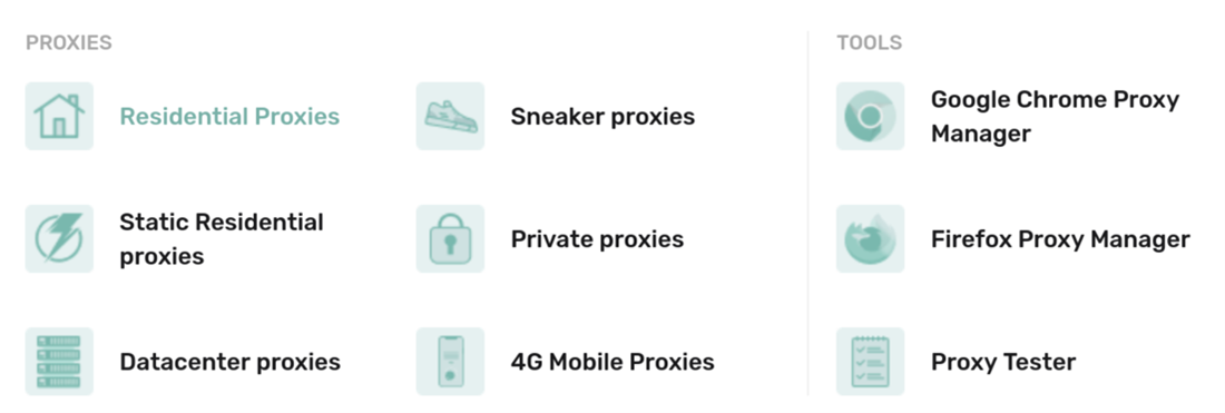 The services provided by IPRoyal Network