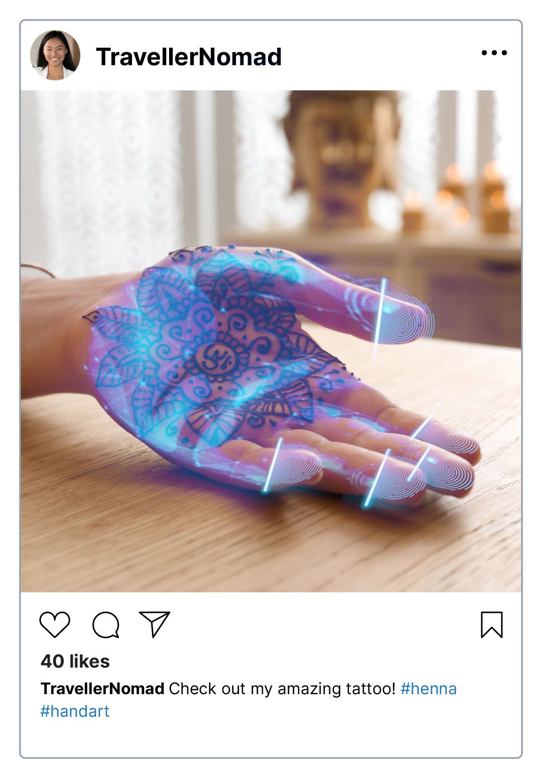 The #handart tag shows fingerprints and hand shape.