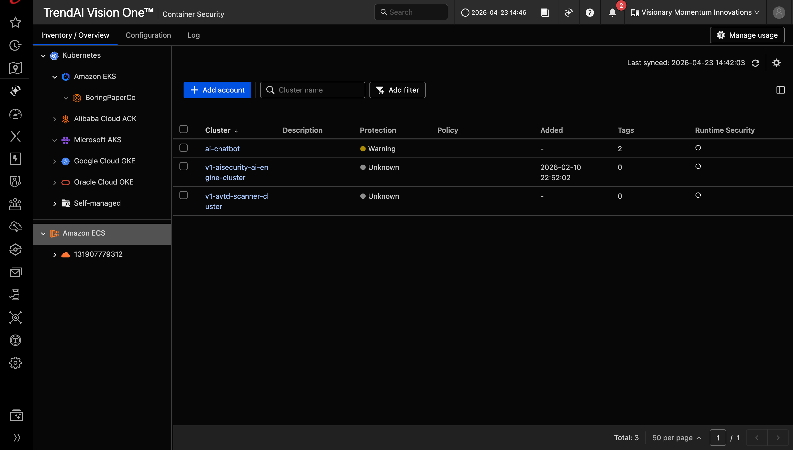 Instant runtime visibility