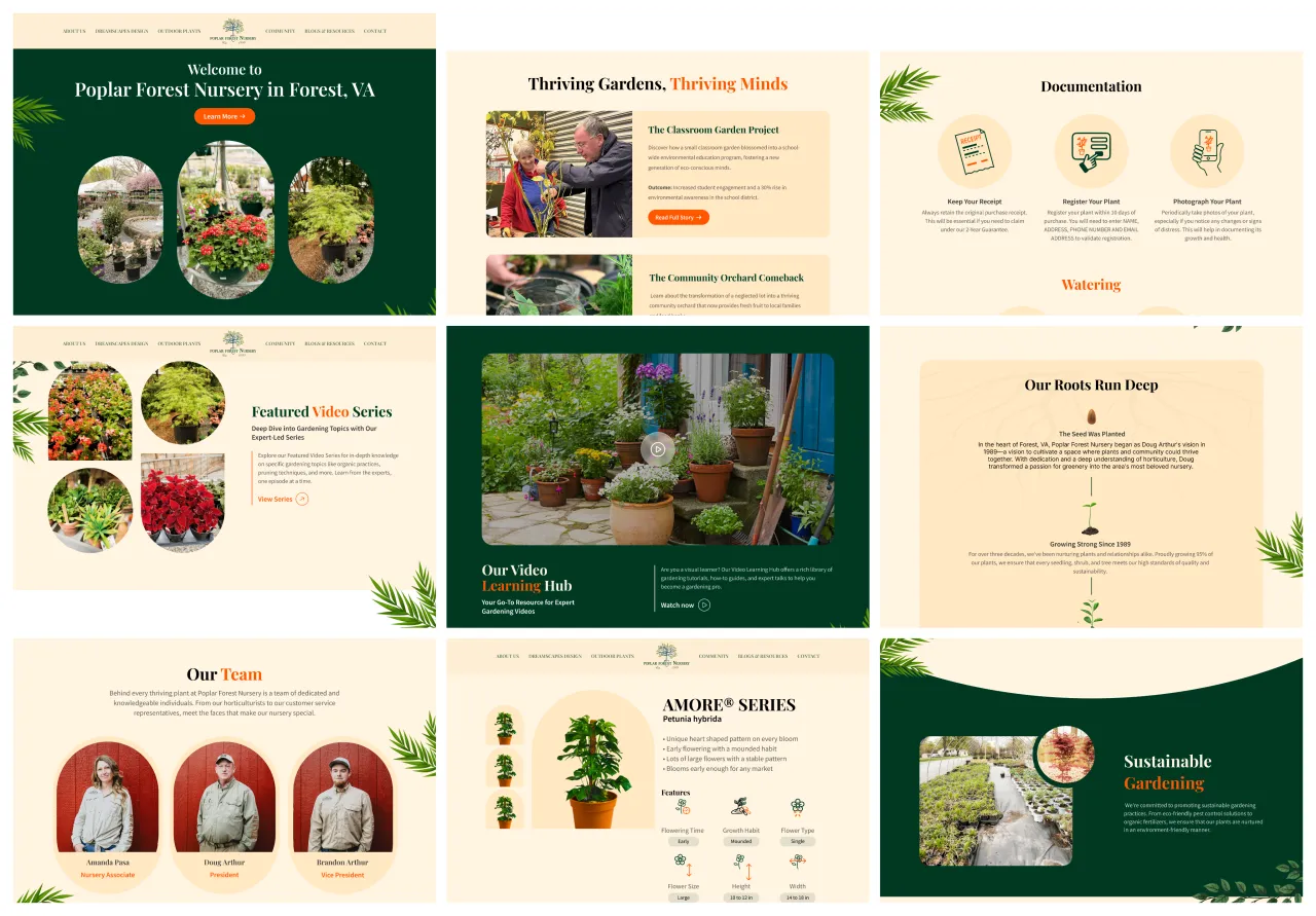 Poplar Forest Nursery execution