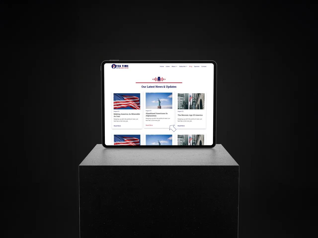 Tea with George execution