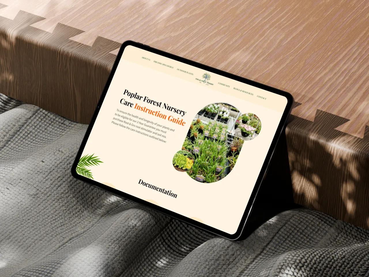 Poplar Forest Nursery challenge