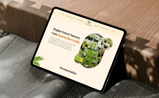 Poplar Forest Nursery challenge