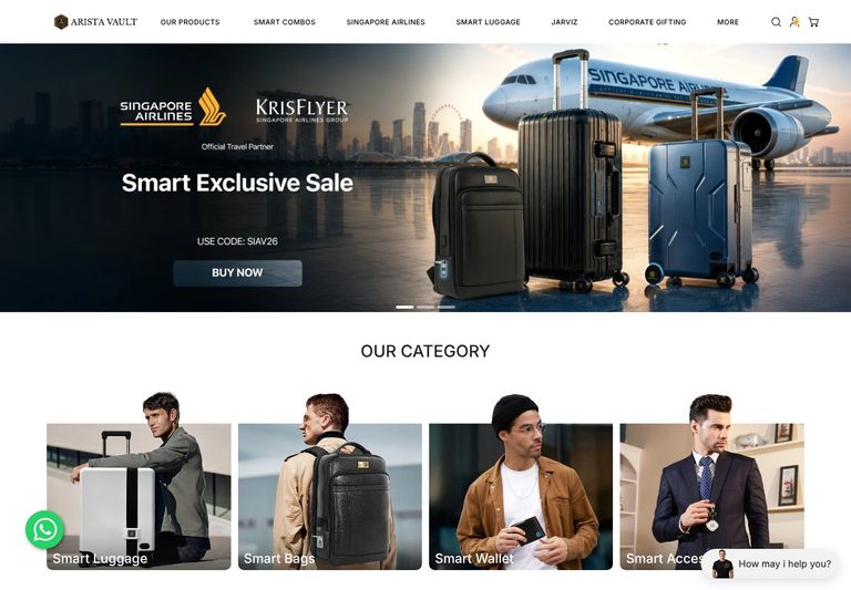 Arista Vault storefront