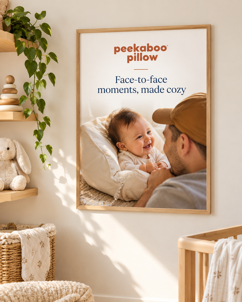 Peekaboo Pillow website — page design 1