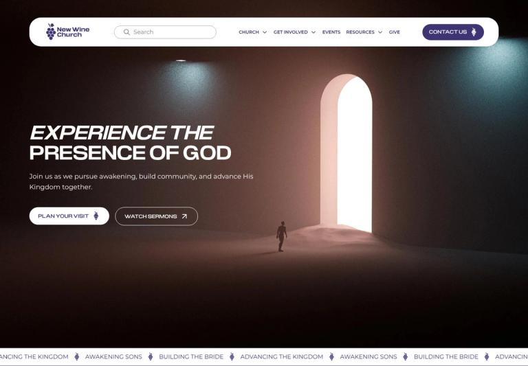 New Wine Church storefront