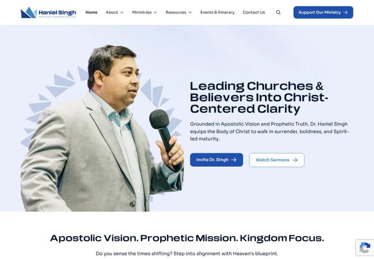 Haniel Singh Ministries storefront
