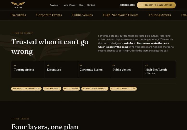 Veritas Protection — Pages 2