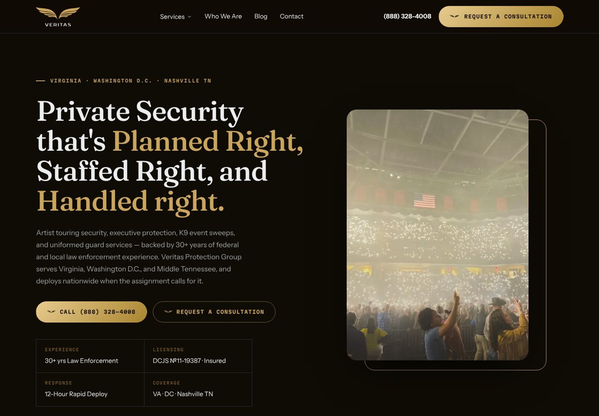 Veritas Protection — Store overview