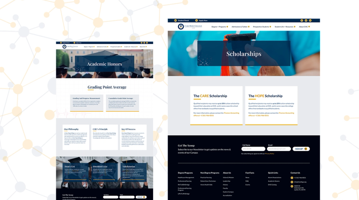 Care Hope College — Direction 1