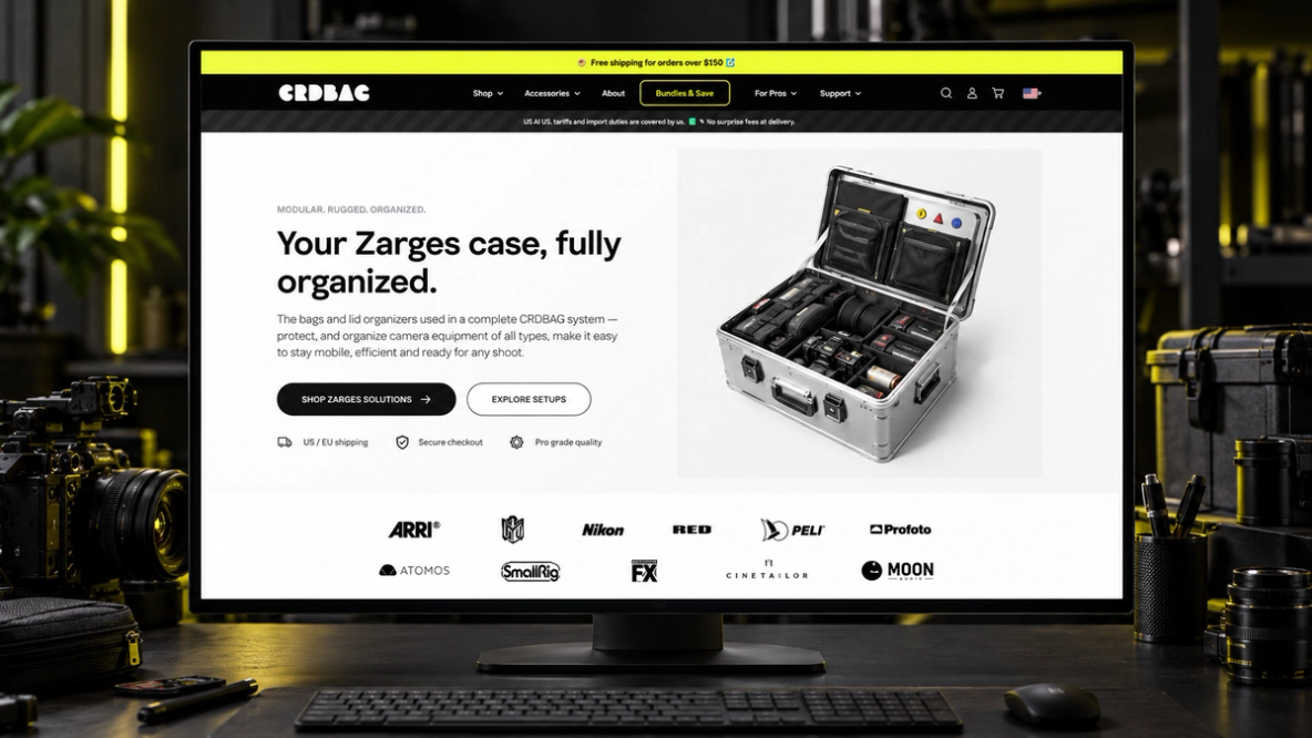CRDBAG website — design direction 1