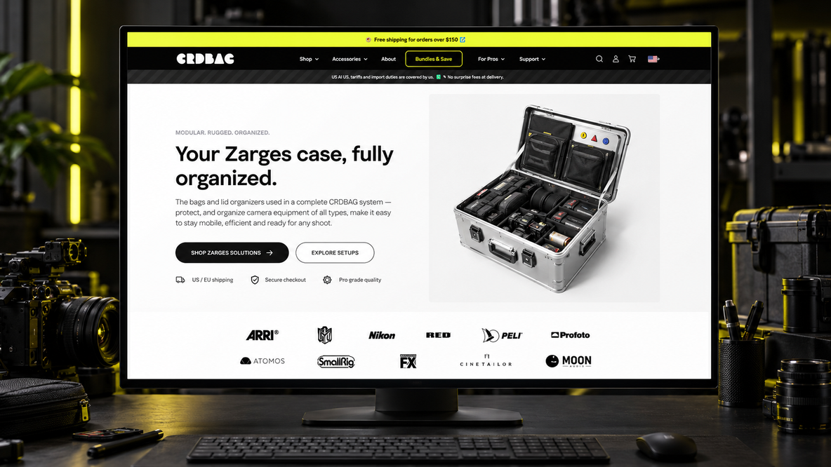 CRDBAG website — design direction 1