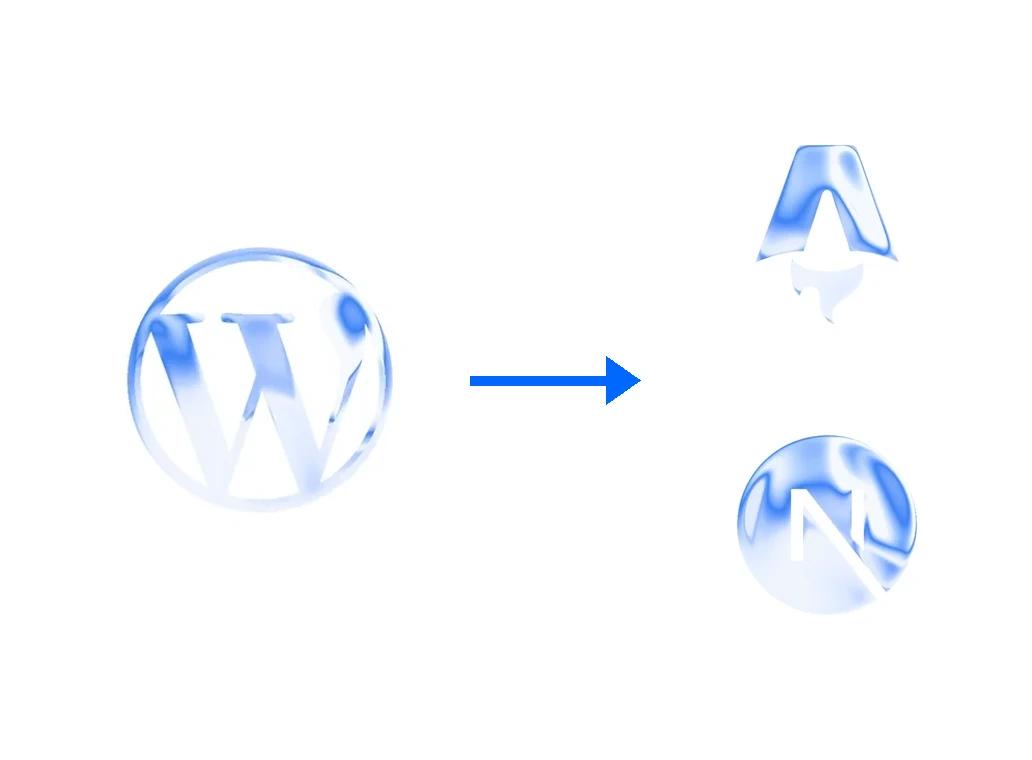 WordPress to Astro or Next.js