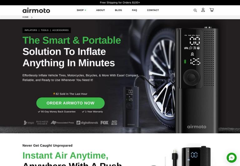 Airmoto storefront