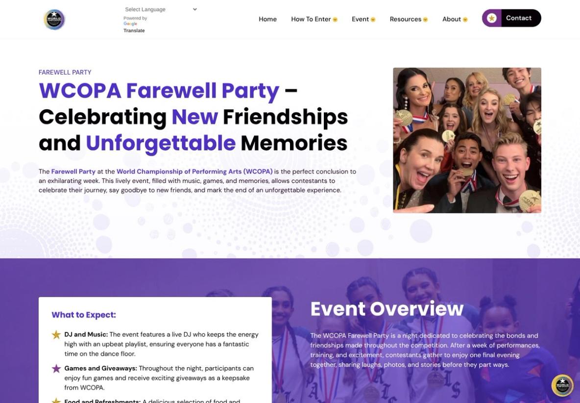 WCOPA — Direction 2
