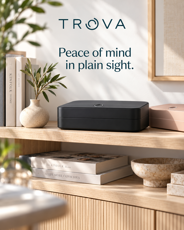 TROVA website — page design 1