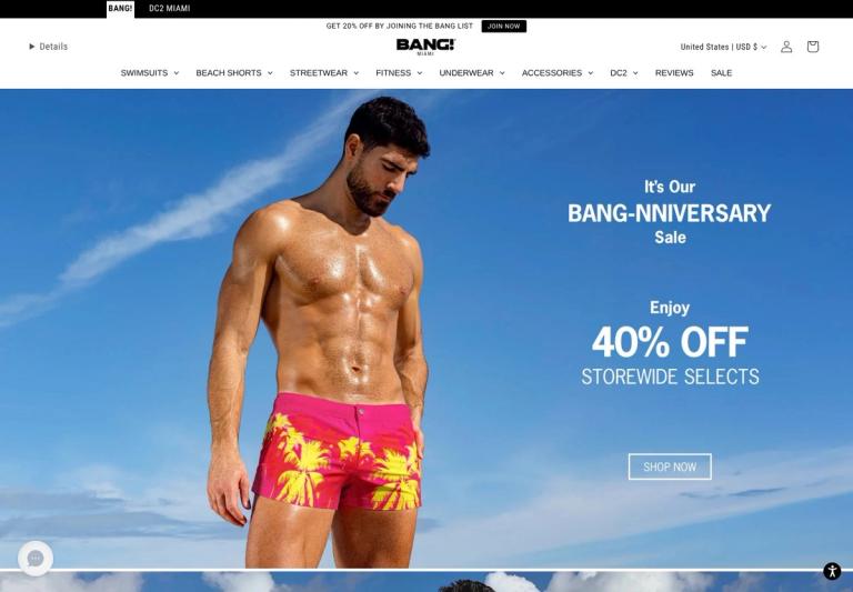 BANG! Miami storefront