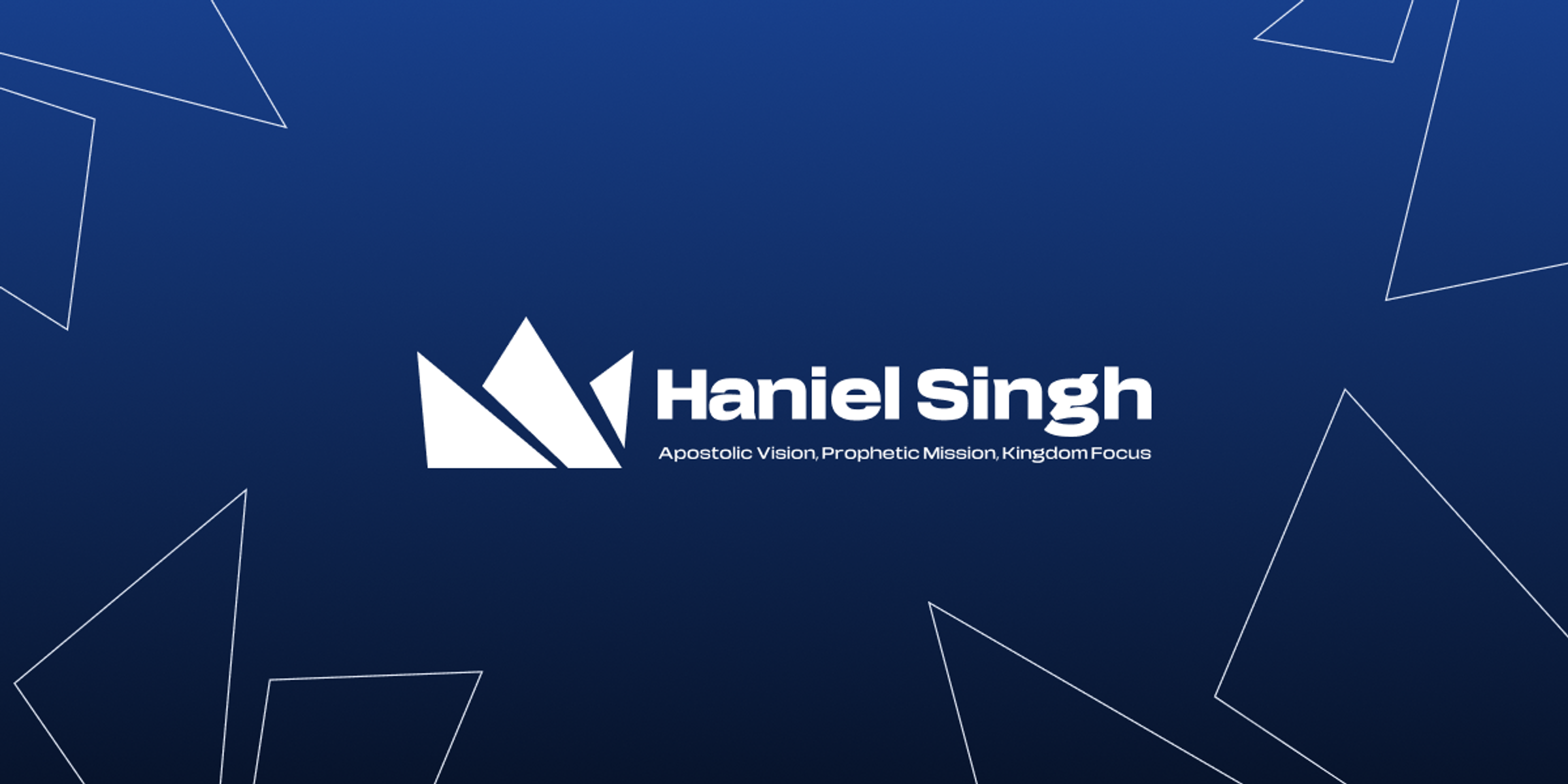 Haniel Singh Ministries website — store overview mockup