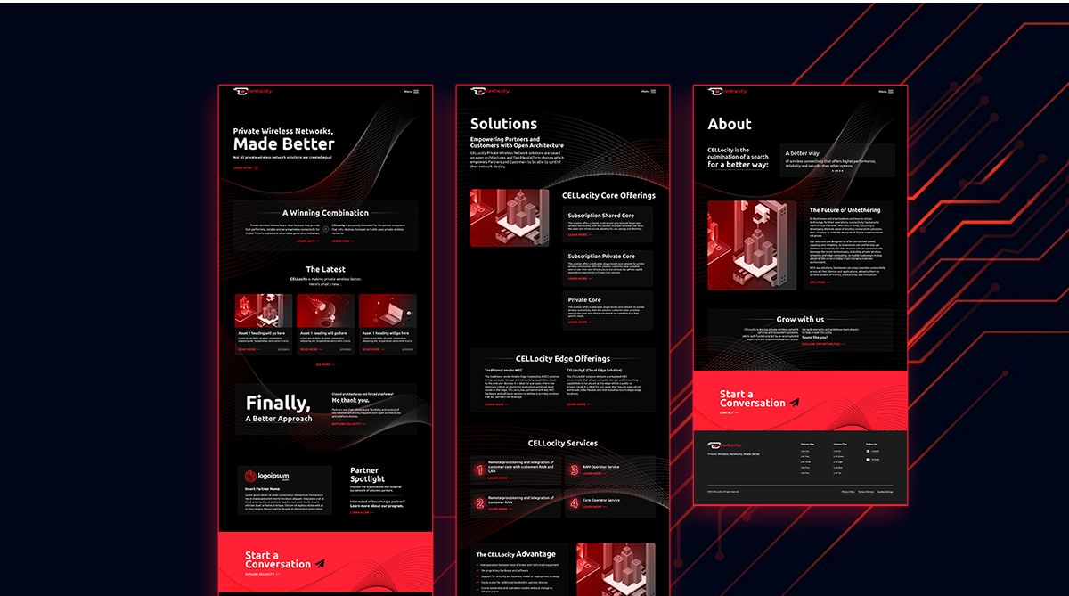Cellocity — Before / after