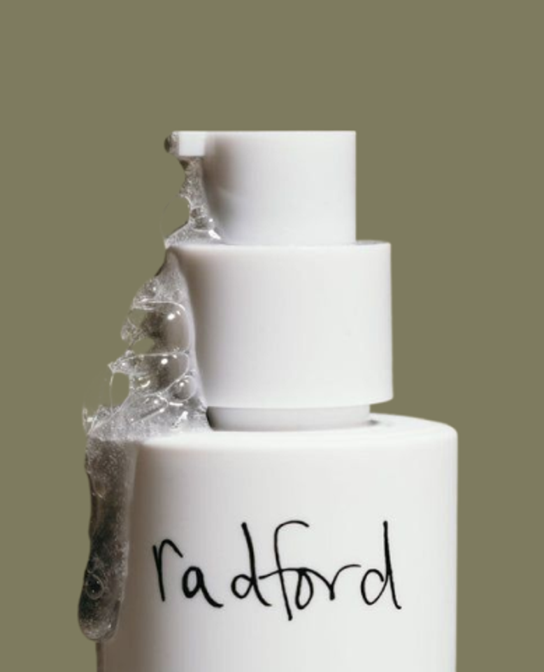 Radford Beauty website — page design 3