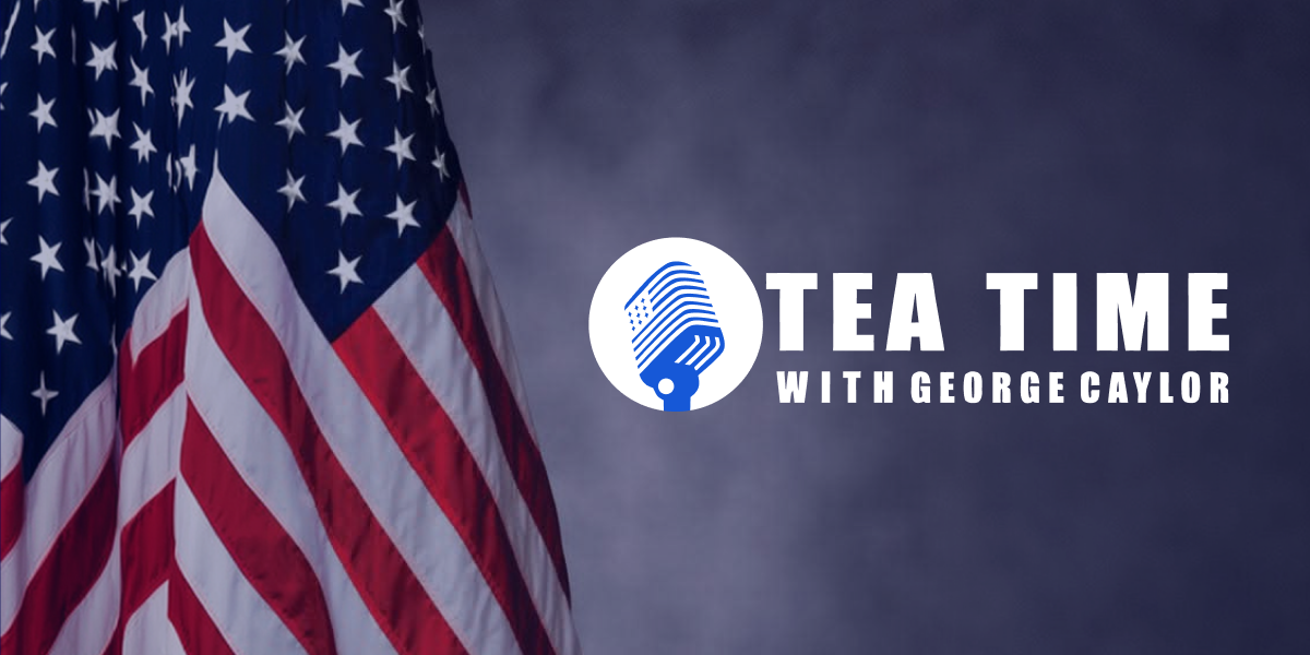 Tea Time with George Caylor website — store overview mockup