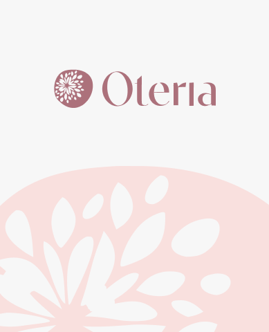 Oteria website — page design 2