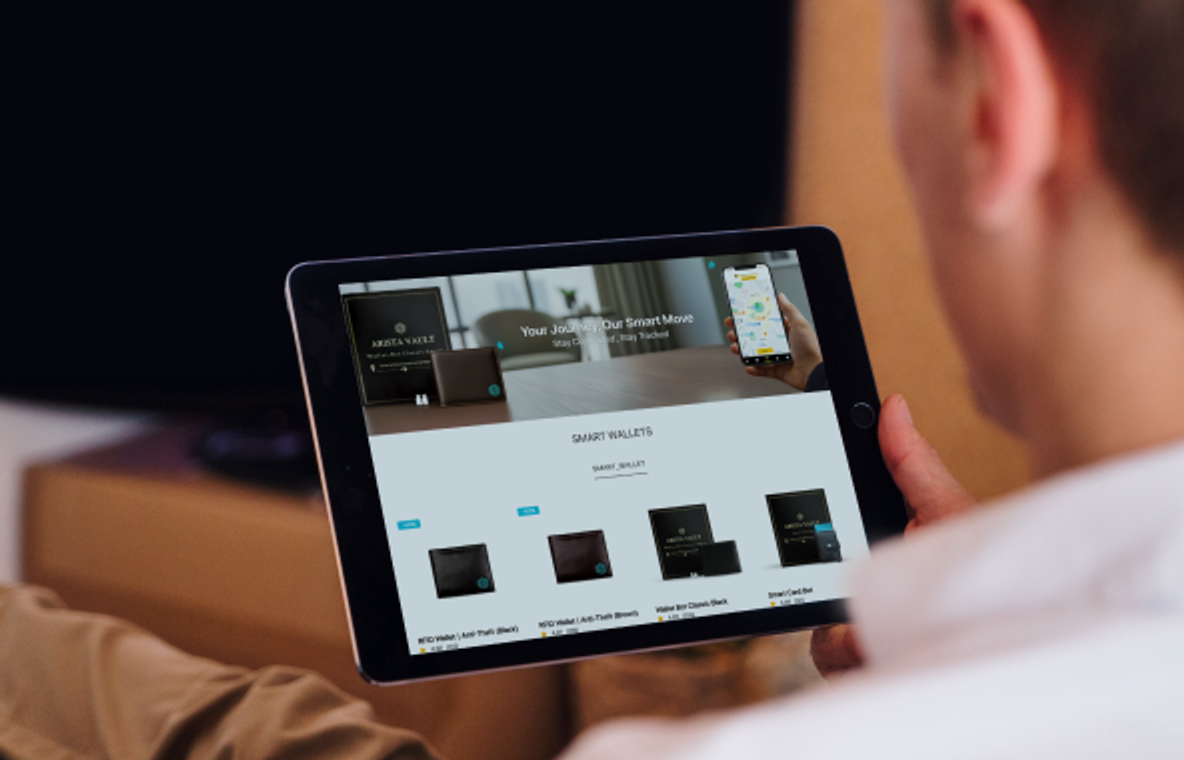 Arista Vault website — design direction 2