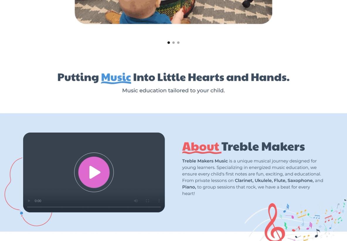 Treble Makers Studio — Direction 1