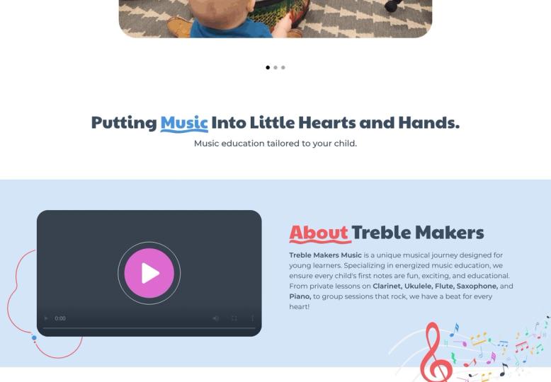 Treble Makers Studio — Pages 2