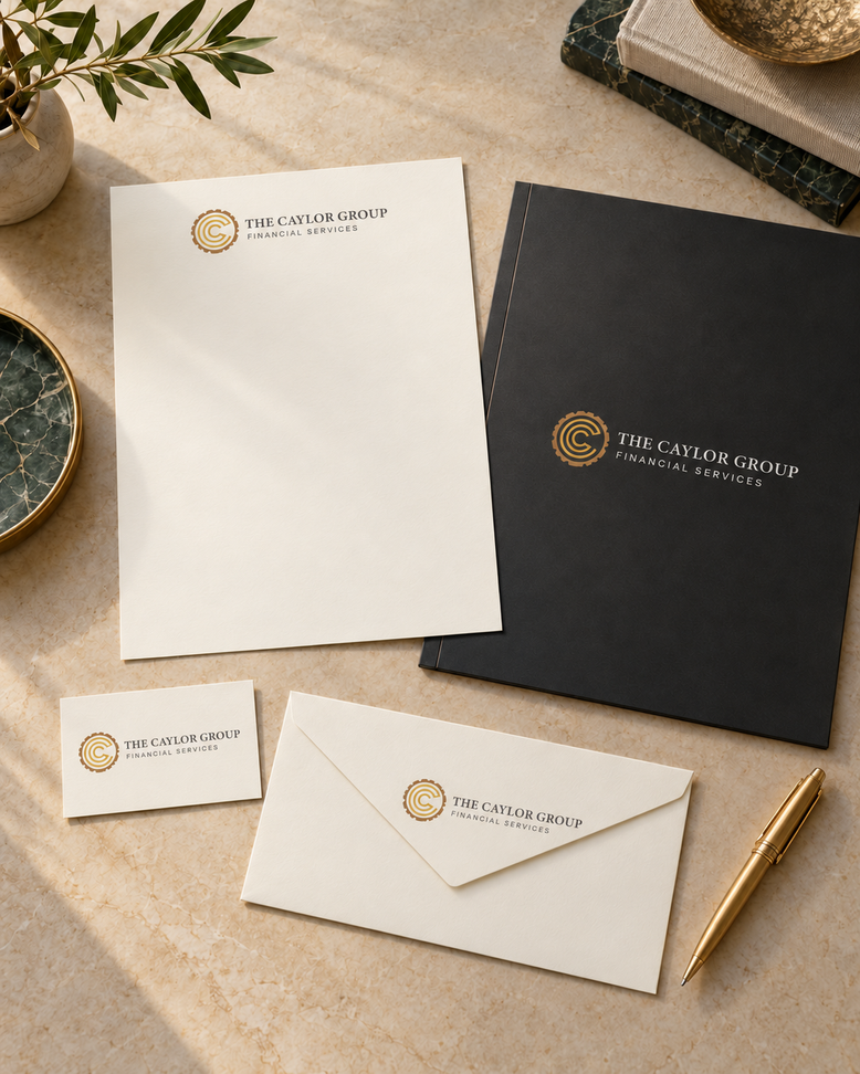 The Caylor Group website — page design 1