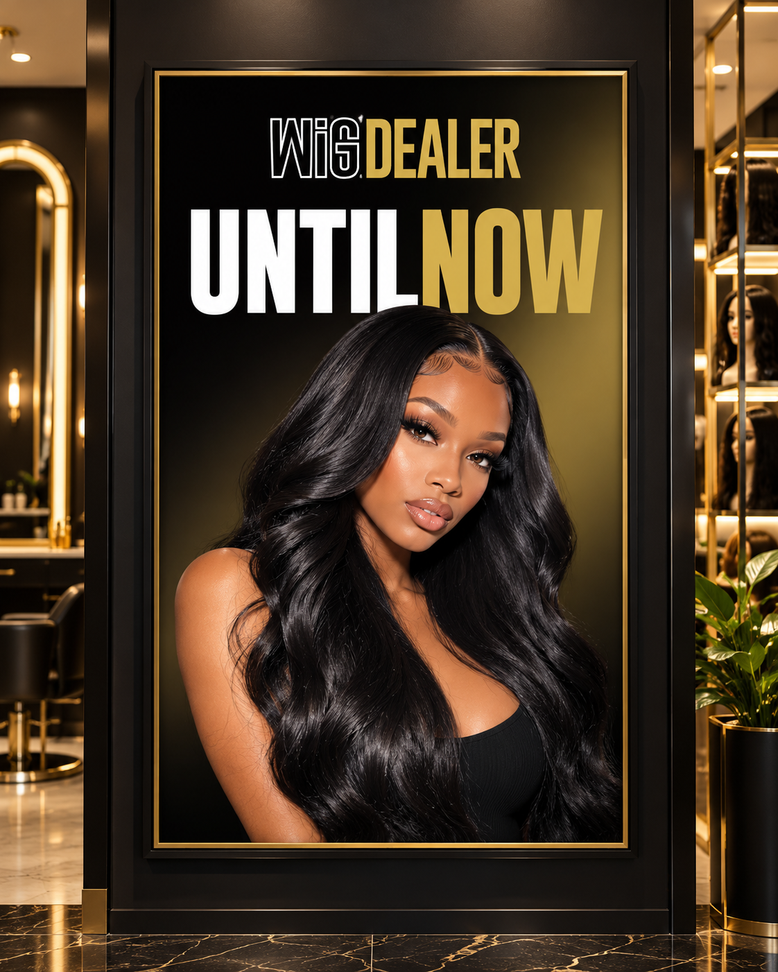 Wig Dealer website — page design 1