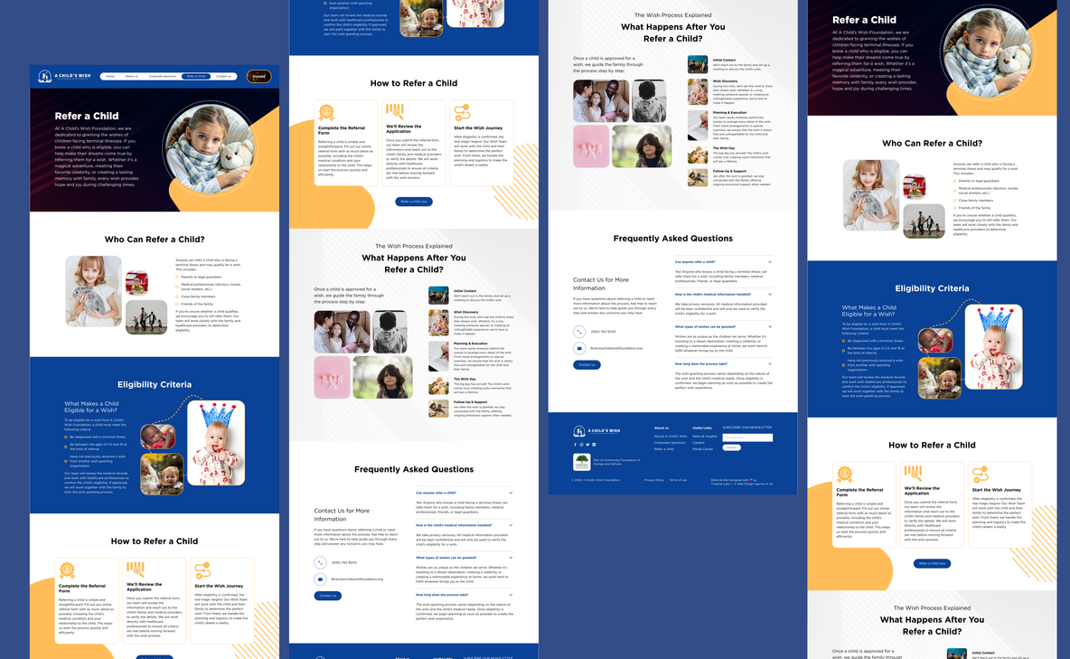 A Child's Wish Foundation — Direction 2