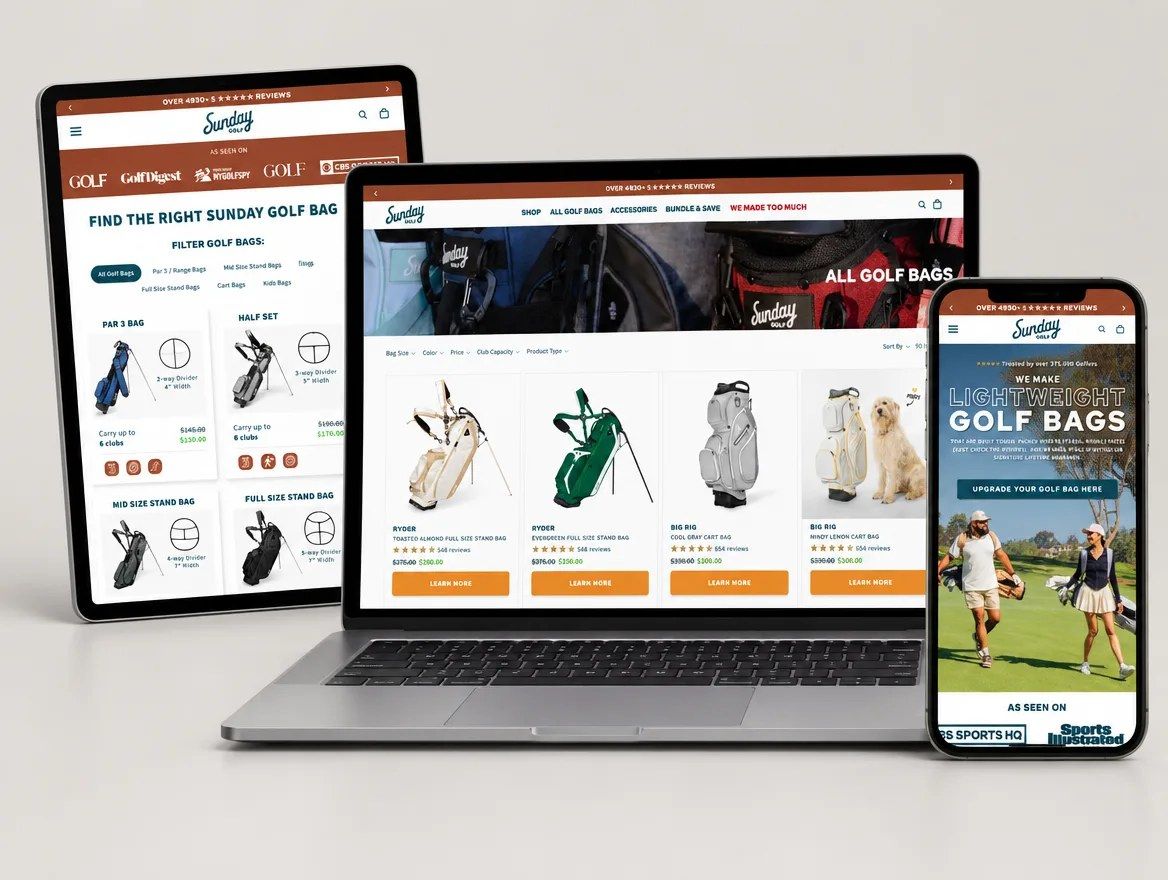 Sunday Golf store