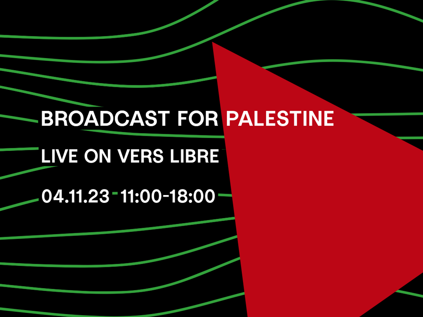 Broadcast for Palestine