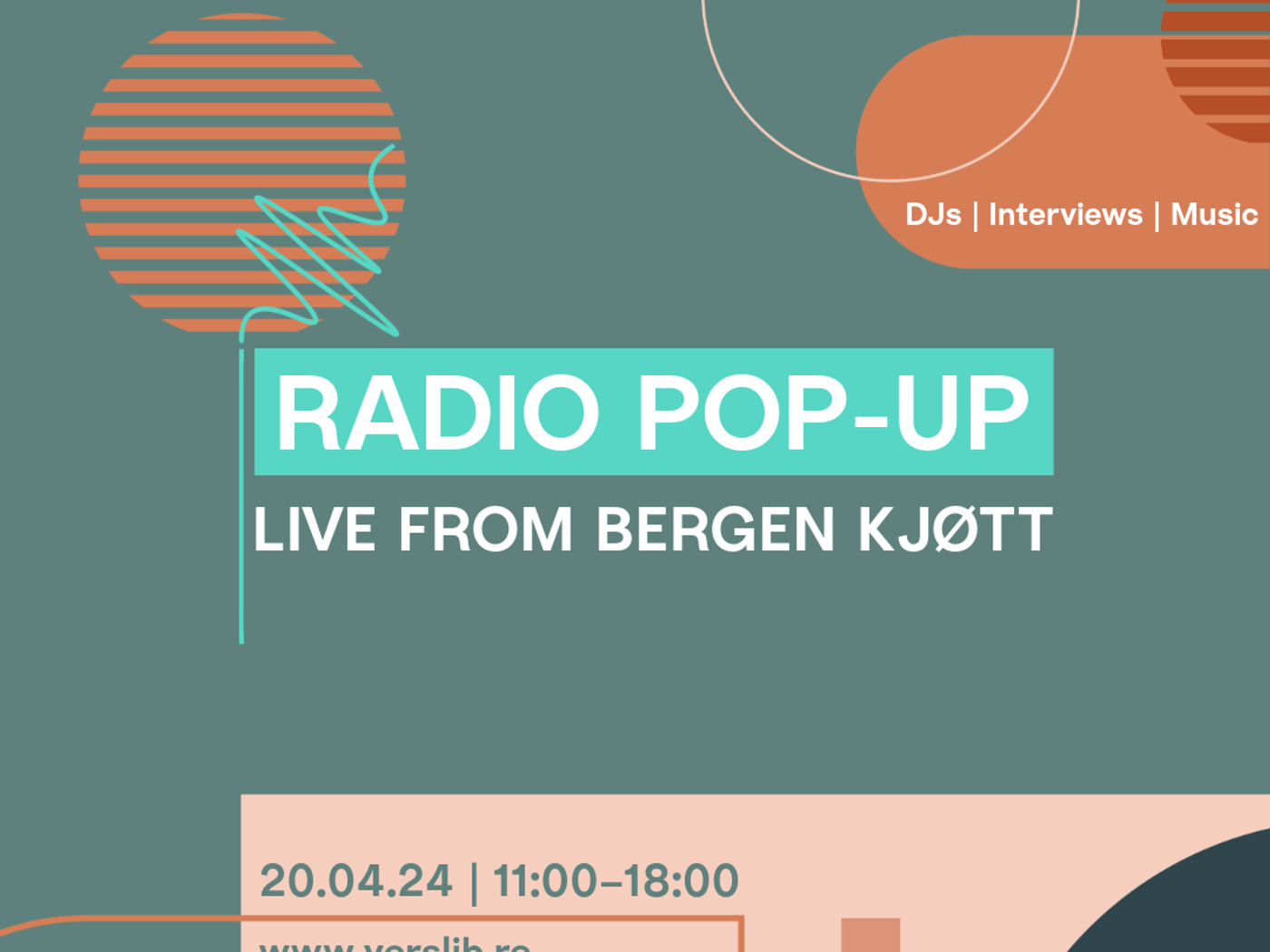 20.04 - Radio Pop-up | Live from Bergen Kjøtt