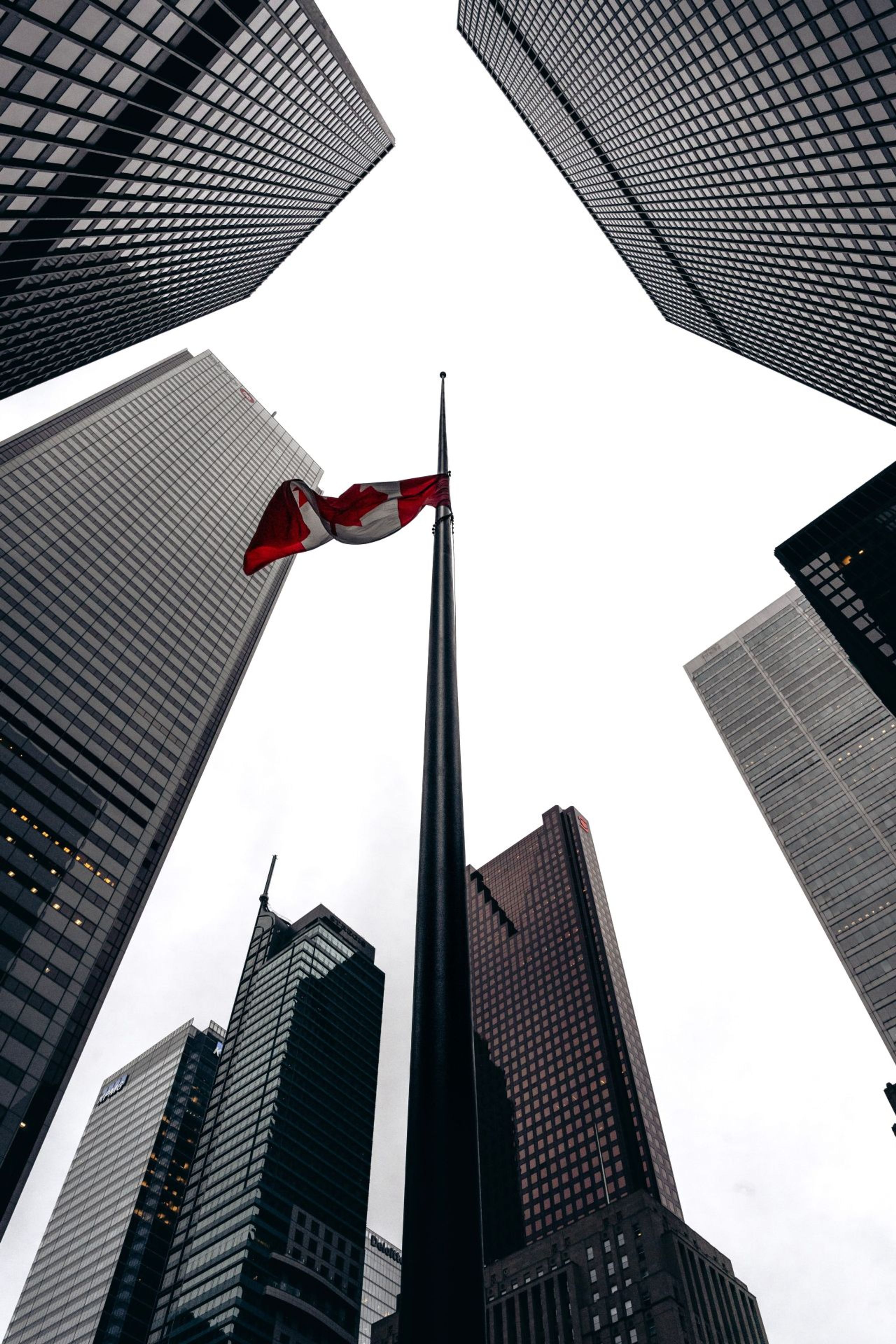 Office towers in Toronto's Financial District